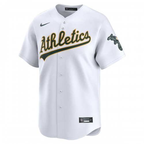 Oakland Athletics Nike Home Limited Jersey - White