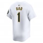 Oakland Athletics Nike #1 Dad Home Limited Jersey - White