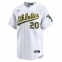 Zack Gelof Oakland Athletics Nike Home Limited Player Jersey - White