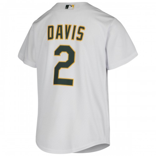 Khris Davis Oakland Athletics Nike Youth Home Jersey - White
