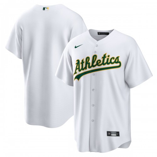 Oakland Athletics Nike Youth Home Blank Replica Jersey - White