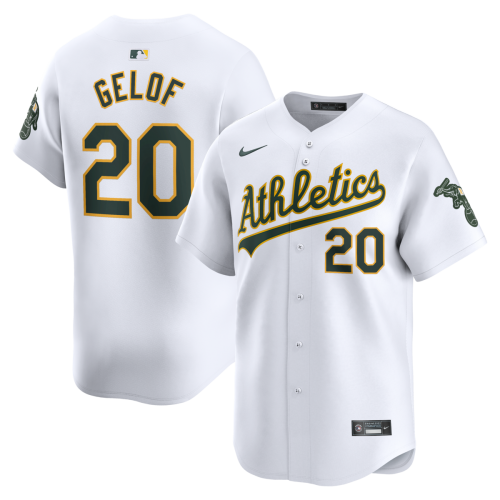 Zack Gelof Oakland Athletics Nike Youth Home Limited Player Jersey - White