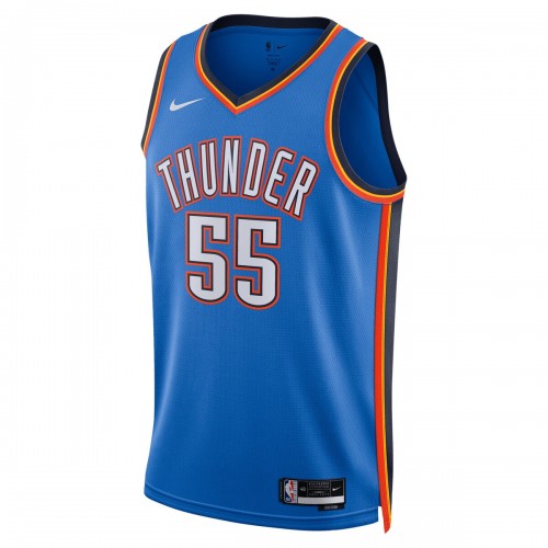 Isaiah Hartenstein Oklahoma City Thunder Nike Unisex Swingman Player Jersey - Icon Edition - Blue Isaiah Hartenstein Oklahoma City Thunder Nike Unisex Swingman Player Jersey - Icon Edition - Blue
