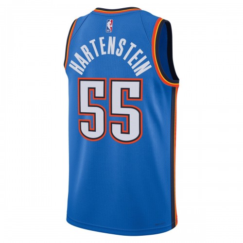 Isaiah Hartenstein Oklahoma City Thunder Nike Unisex Swingman Player Jersey - Icon Edition - Blue Isaiah Hartenstein Oklahoma City Thunder Nike Unisex Swingman Player Jersey - Icon Edition - Blue