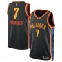 Chet Holmgren Oklahoma City Thunder Nike Unisex 2024/25 Swingman Player Jersey - City Edition - Black