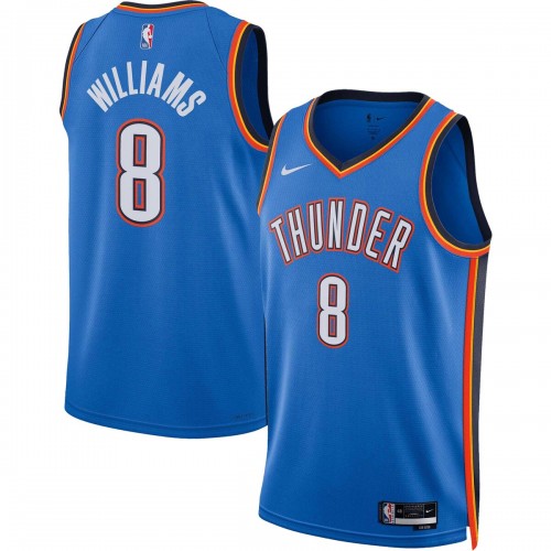 Jalen Williams Oklahoma City Thunder Nike Unisex 2022/23 Swingman Jersey - Icon Edition - Blue