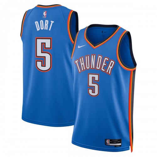 Luguentz Dort Oklahoma City Thunder Nike Unisex Swingman Jersey - Icon Edition - Blue Luguentz Dort Oklahoma City Thunder Nike Unisex Swingman Jersey - Icon Edition - Blue