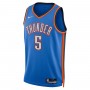 Luguentz Dort Oklahoma City Thunder Nike Unisex Swingman Jersey - Icon Edition - Blue Luguentz Dort Oklahoma City Thunder Nike Unisex Swingman Jersey - Icon Edition - Blue