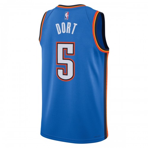 Luguentz Dort Oklahoma City Thunder Nike Unisex Swingman Jersey - Icon Edition - Blue Luguentz Dort Oklahoma City Thunder Nike Unisex Swingman Jersey - Icon Edition - Blue