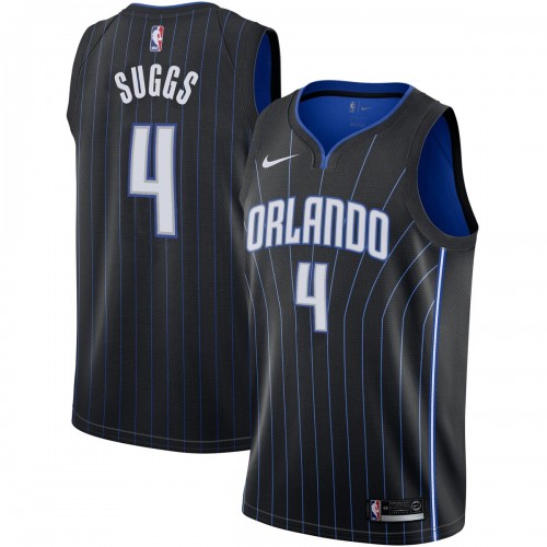 Jalen Suggs Orlando Magic Nike 2021 NBA Draft First Round Pick Swingman Jersey Black - Icon Edition