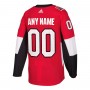Ottawa Senators adidas Authentic Custom Jersey - Red