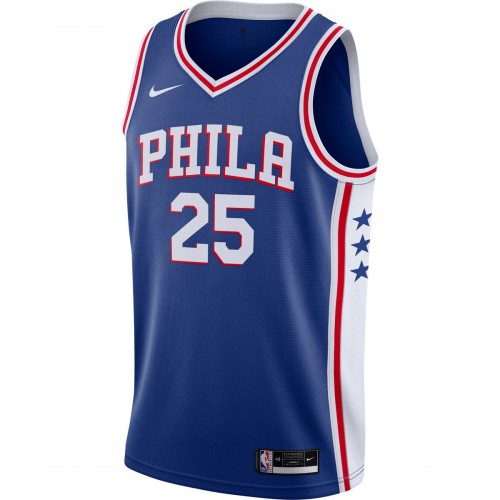 Ben Simmons Philadelphia 76ers Nike 2020/21 Swingman Jersey - Royal - Icon Edition