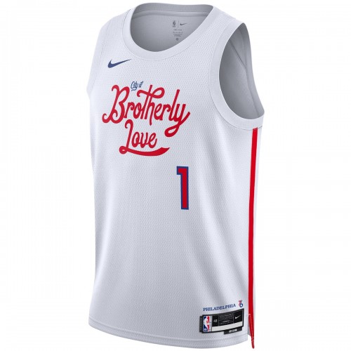 James Harden Philadelphia 76ers Nike Unisex 2022/23 Swingman Jersey - City Edition - White