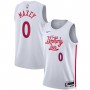 Tyrese Maxey Philadelphia 76ers Nike Unisex 2022/23 Swingman Jersey - City Edition - White