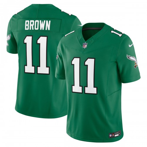 A.J. Brown Philadelphia Eagles Nike Vapor F.U.S.E. Limited Jersey - Kelly Green