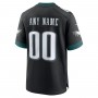 Philadelphia Eagles Nike Alternate Custom Game Jersey - Black