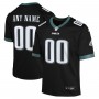 Philadelphia Eagles Nike Youth Alternate Custom Game Jersey - Black