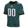 Philadelphia Eagles Nike Youth Custom Game Jersey - Midnight Green