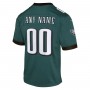 Philadelphia Eagles Nike Youth Custom Game Jersey - Midnight Green