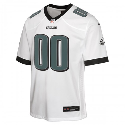 Philadelphia Eagles Nike Youth Custom Game Jersey - White