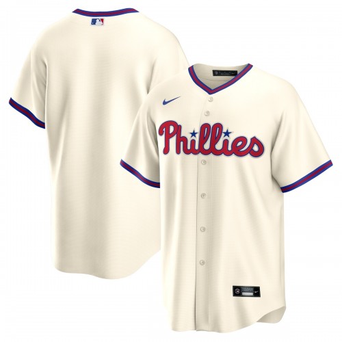 Philadelphia Phillies Nike Alternate Replica Team Jersey - Cream