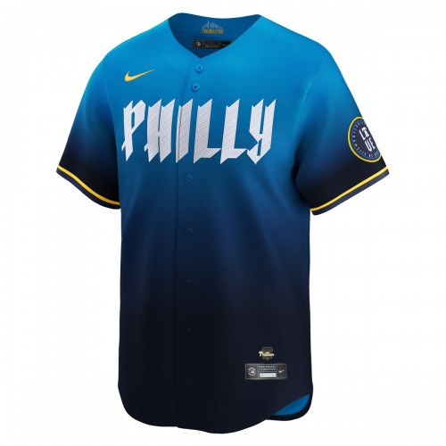 Trea Turner Philadelphia Phillies Nike 2024 City Connect Limited Player Jersey - Blue