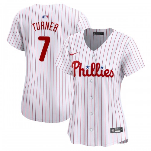 Trea Turner Philadelphia Phillies Nike Women's Home Limited Player Jersey - White