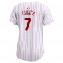 Trea Turner Philadelphia Phillies Nike Women's Home Limited Player Jersey - White