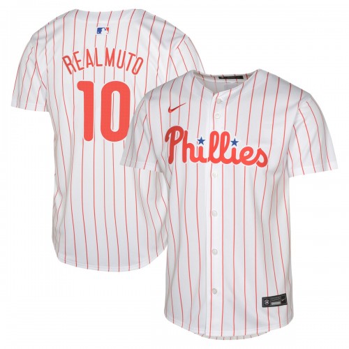 J.T. Realmuto Philadelphia Phillies Nike Youth Home Limited Jersey – White