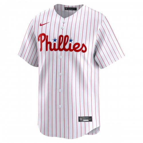 Philadelphia Phillies Nike Youth Home Limited Custom Jersey - White