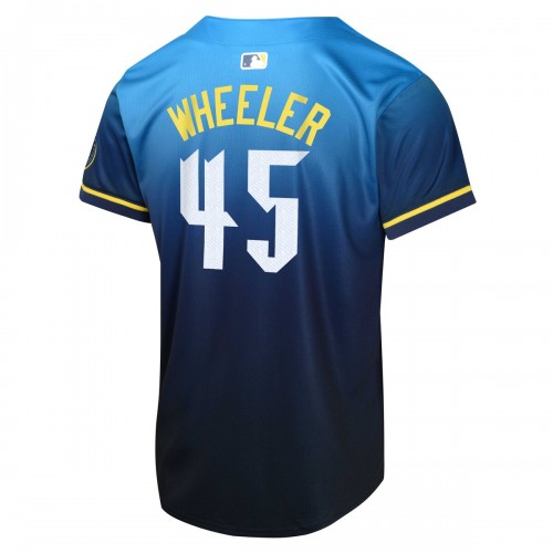 Zack Wheeler Philadelphia Phillies Nike Youth 2024 City Connect Limited Player Jersey - Blue