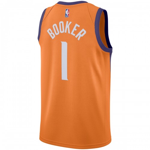 Devin Booker Phoenix Suns Jordan Brand 2020/21 Swingman Jersey - Statement Edition - Orange