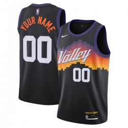 Phoenix Suns Nike 2020/21 Swingman Custom Jersey Black - City Edition Phoenix Suns Nike 2020/21 Swingman Custom Jersey Black - City Edition