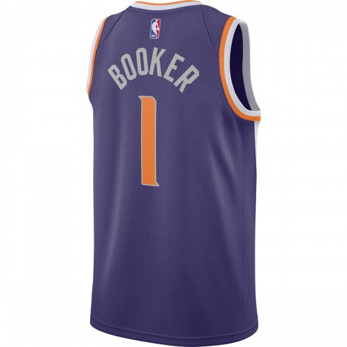 Devin Booker Phoenix Suns Nike 2020/21 Swingman Jersey - Purple - Icon Edition