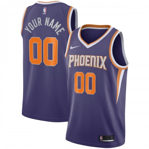 Phoenix Suns Nike 2020/21 Swingman Custom Jersey - Icon Edition - Purple