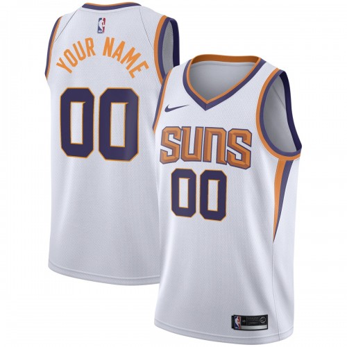 Phoenix Suns Nike 2020/21 Swingman Custom Jersey - Association Edition - White