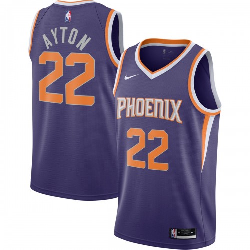 Deandre Ayton Phoenix Suns Nike 2020/21 Swingman Player Jersey - Icon Edition - Purple