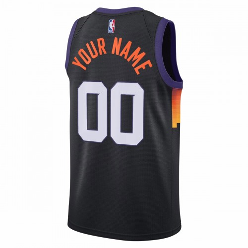 Phoenix Suns Nike Unisex 2020/21 Custom Swingman Jersey - Black - City Edition