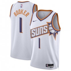 Devin Booker Phoenix Suns Nike Unisex Swingman Jersey - Association Edition - White Devin Booker Phoenix Suns Nike Unisex Swingman Jersey - Association Edition - White