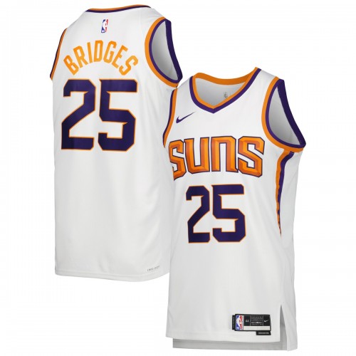 Mikal Bridges Phoenix Suns Nike Unisex 2022/23 Swingman Jersey - Icon Edition - White