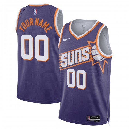 Phoenix Suns Nike Unisex Swingman Custom Jersey - Purple - Icon Edition