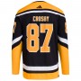 Sidney Crosby Pittsburgh Penguins adidas Reverse Retro 2.0 Authentic Player Jersey - Black