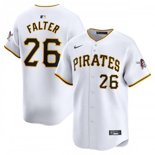 Bailey Falter Pittsburgh Pirates Nike Home Limited Player Jersey – White