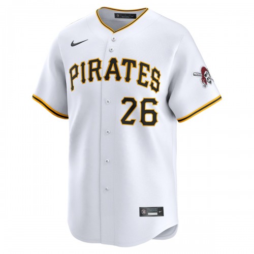 Bailey Falter Pittsburgh Pirates Nike Home Limited Player Jersey – White