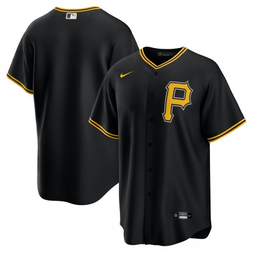 Pittsburgh Pirates Nike Alternate Replica Team Jersey - Black