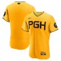 Pittsburgh Pirates Nike 2023 City Connect Authentic Jersey - Gold Pittsburgh Pirates Nike 2023 City Connect Authentic Jersey - Gold