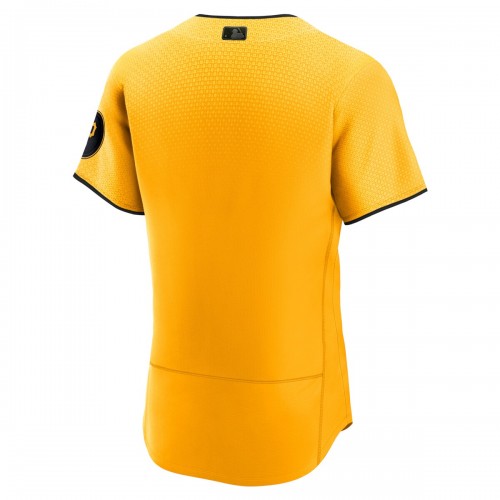 Pittsburgh Pirates Nike 2023 City Connect Authentic Jersey - Gold Pittsburgh Pirates Nike 2023 City Connect Authentic Jersey - Gold