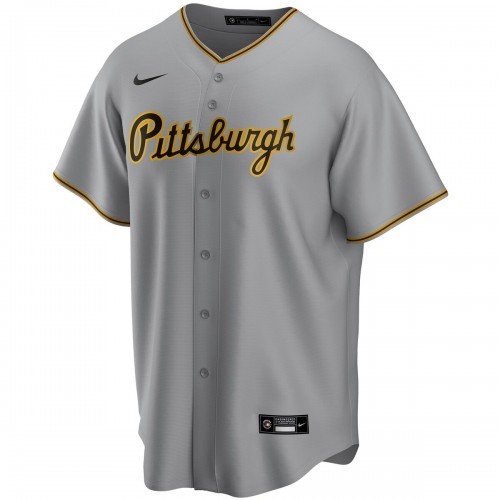 Pittsburgh Pirates Nike Away Replica Team Jersey - Gray