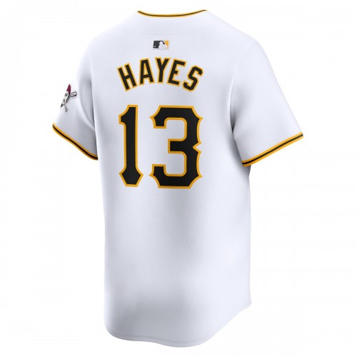 Ke'Bryan Hayes Pittsburgh Pirates Nike Home Limited Player Jersey - White