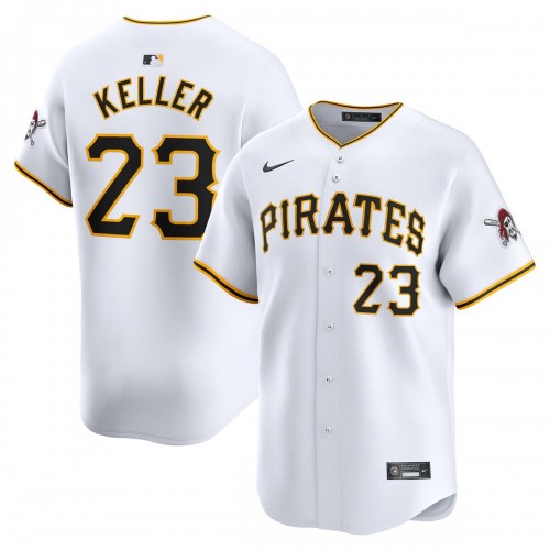 Mitch Keller Pittsburgh Pirates Nike Home Limited Player Jersey – White